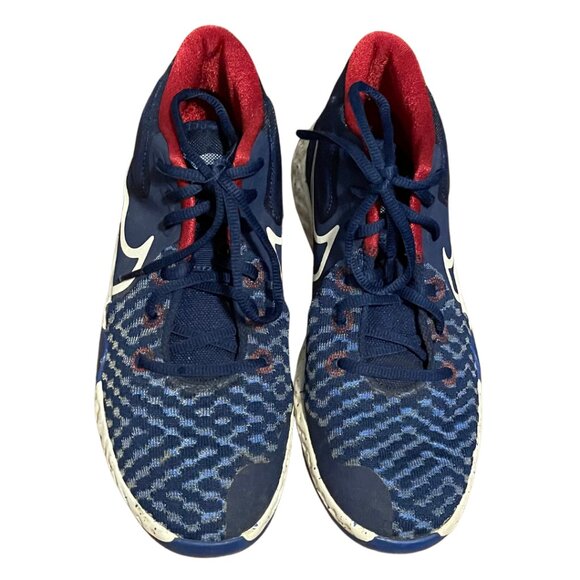 Nike Kd Trey 5 VIII (gs) Basketball Shoes Size 6Y Navy/Red/White CT1425-402 - Picture 2 of 7